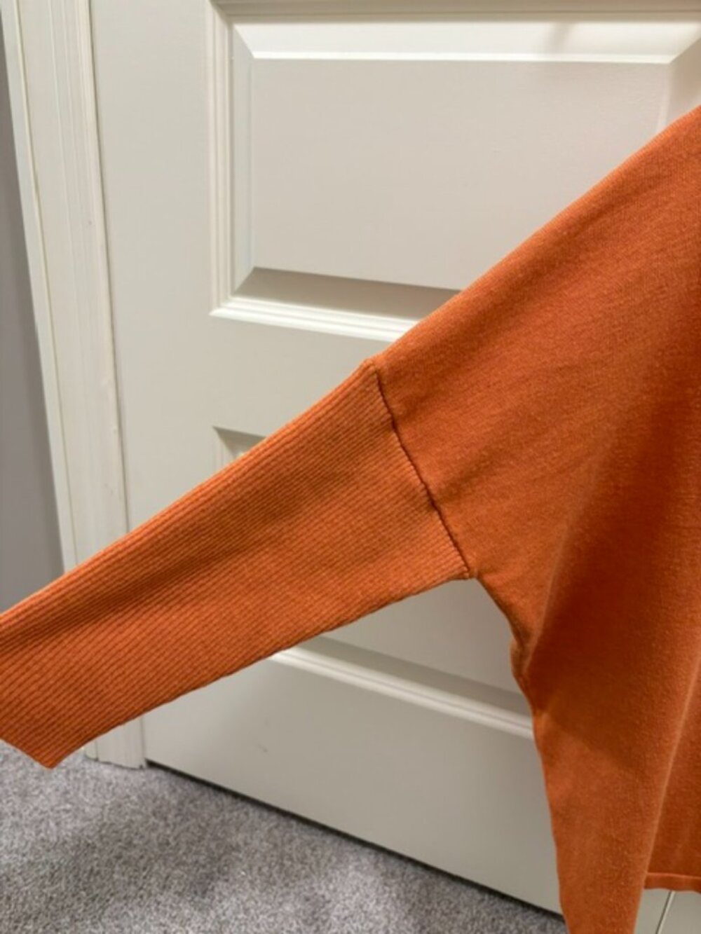 Fall Orange Sweater - Picture 3 of 5
